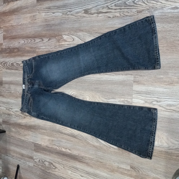 Calvin Klein Denim - Calvin Klein Blue Flare & Wide Leg Jeans